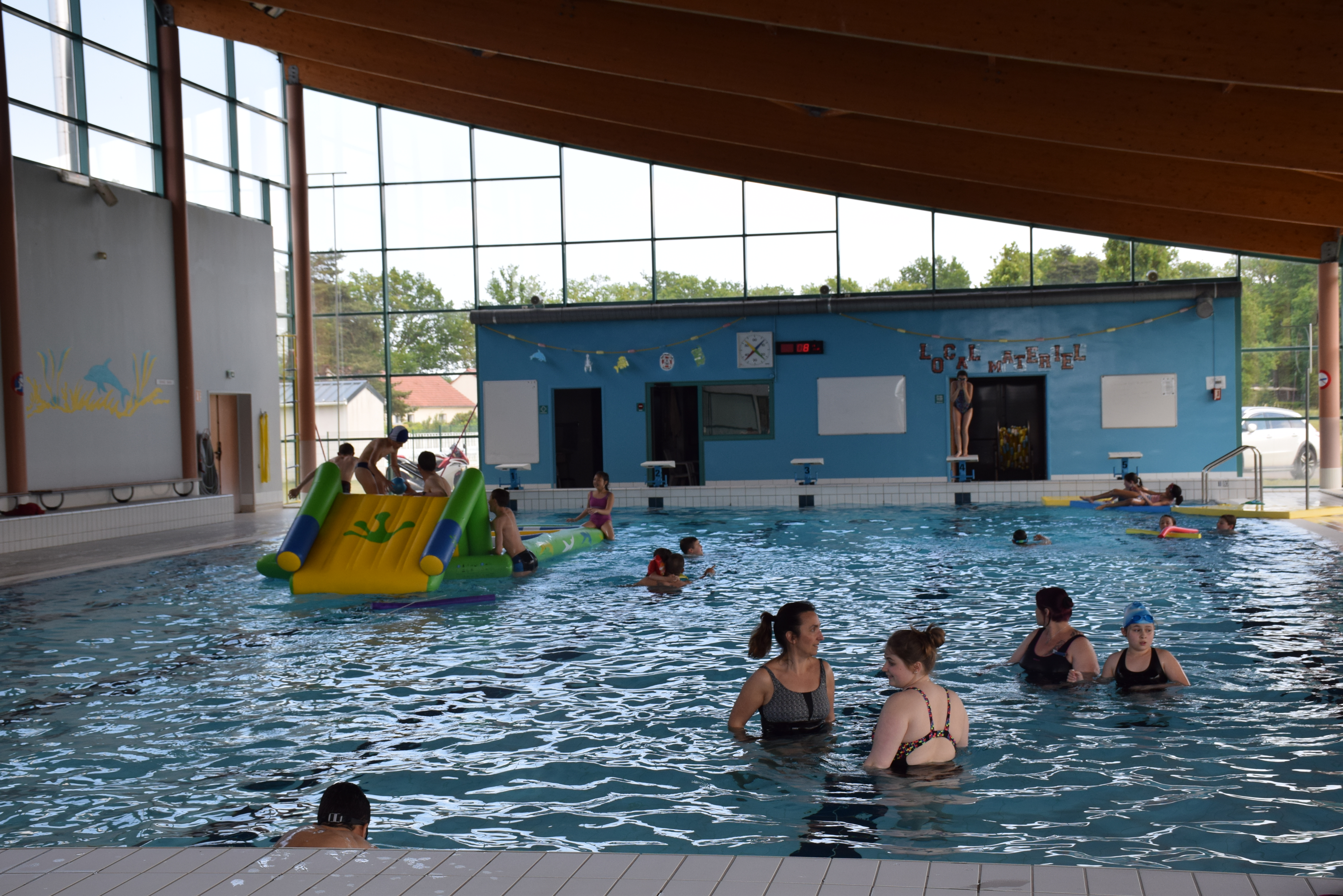 Fermeture temporaire de la piscine des Etangs